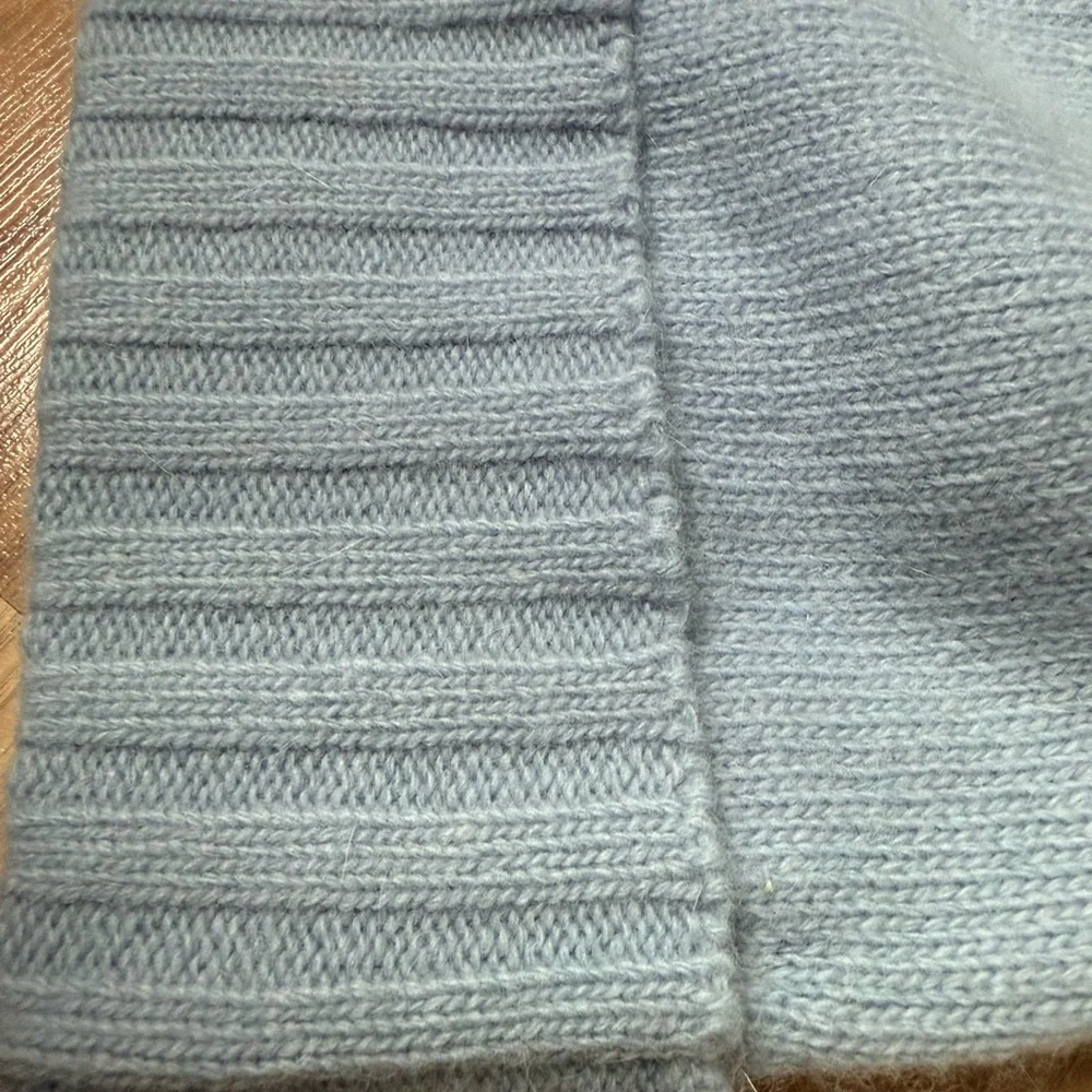 twik Light Blue Knit Gloves and Beanie Set